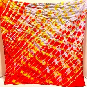 Tie dye tapestry